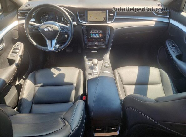3PCAJ5M3XLF103418 2020 INFINITI QX50 Black Dashboard view