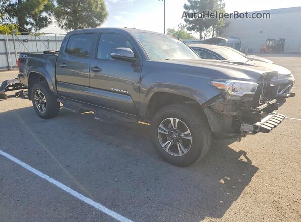 3TMAZ5CN3KM106957 2019 TOYOTA TACOMA Gray Առջևի աջ
