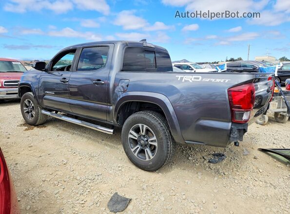 3TMAZ5CN8KM106632 2019 TOYOTA TACOMA Charcoal Trasero izquierdo