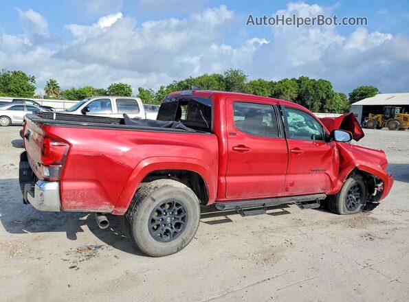 3TMAZ5CN9MM151470 2021 TOYOTA TACOMA Red Trasero derecho