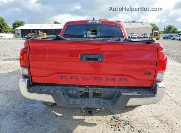 3TMAZ5CN9MM151470 2021 TOYOTA TACOMA Red Vista trasera