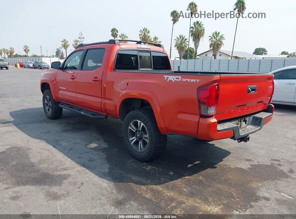 3TMBZ5DN3JM013020 2018 TOYOTA TACOMA Orange Trasero izquierdo