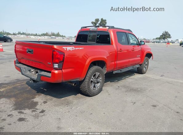 3TMBZ5DN3JM013020 2018 TOYOTA TACOMA Orange Trasero derecho