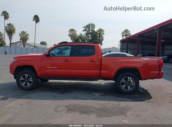 3TMBZ5DN3JM013020 2018 TOYOTA TACOMA Orange Vista interior de 360 grados