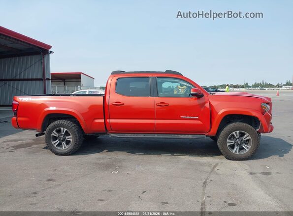 3TMBZ5DN3JM013020 2018 TOYOTA TACOMA Orange Vista interior trasera