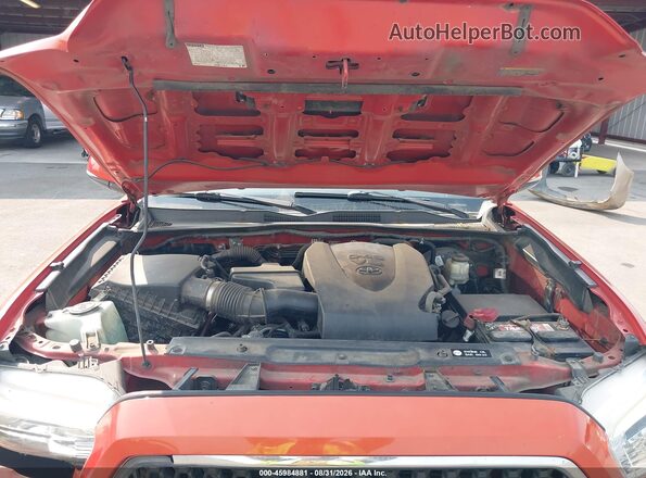 3TMBZ5DN3JM013020 2018 TOYOTA TACOMA Orange Vista trasera