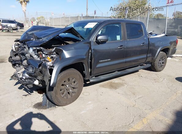 3TMBZ5DN9MM030604 2021 TOYOTA TACOMA Серый Передняя левая четверть