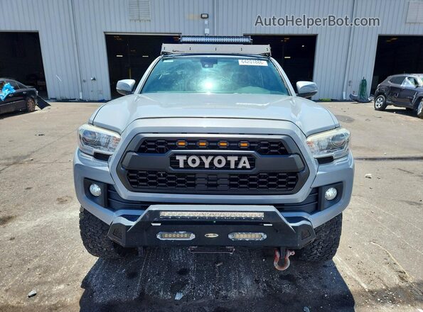 3TMCZ5AN0KM249845 2019 TOYOTA TACOMA Gray Դիմացի տեսք