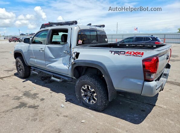 3TMCZ5AN0KM249845 2019 TOYOTA TACOMA Gray Հետևի ձախ