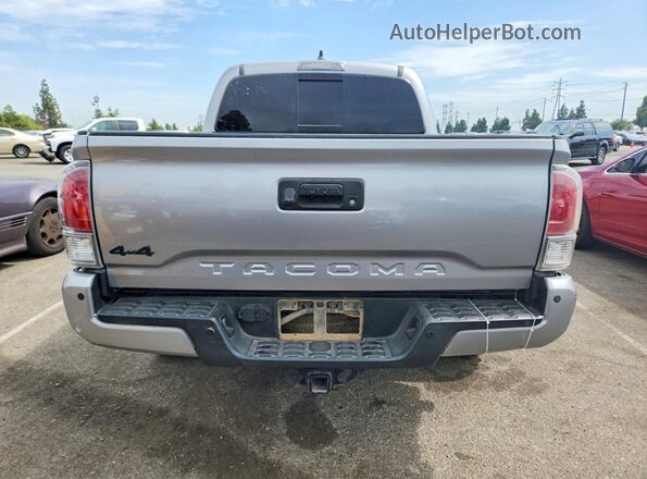 3TMCZ5AN0MM417356 2021 TOYOTA TACOMA Silver Widok z tyłu