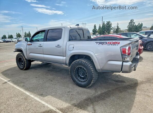 3TMCZ5AN0MM417356 2021 TOYOTA TACOMA Silver Tył lewy