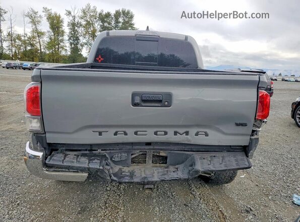 3TMCZ5AN1MM389468 2021 TOYOTA TACOMA Серый Вид сзади