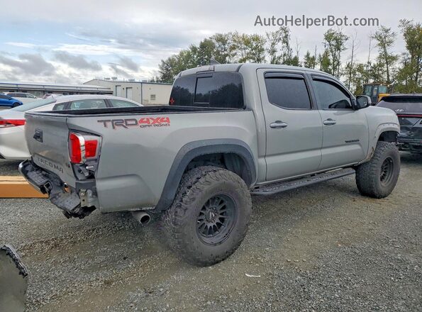 3TMCZ5AN1MM389468 2021 TOYOTA TACOMA Серый Задняя правая четверть