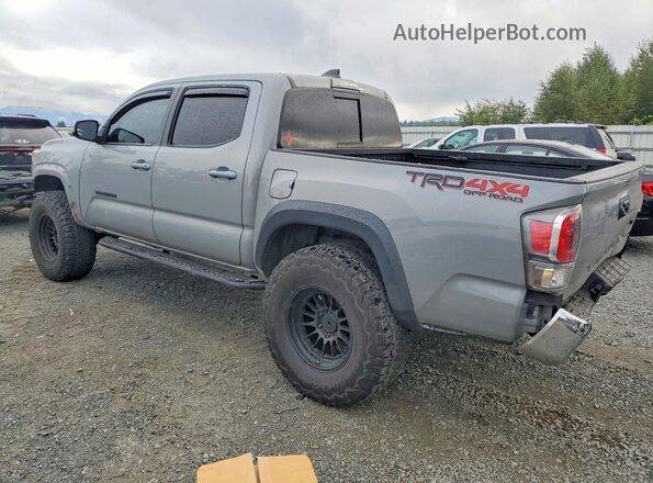 3TMCZ5AN1MM389468 2021 TOYOTA TACOMA Серый Задняя левая четверть