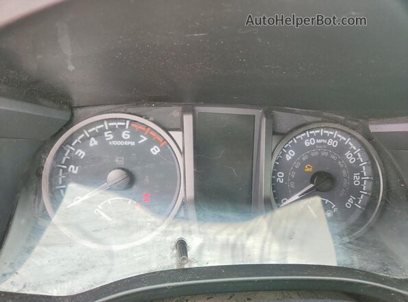 3TMCZ5AN2LM332632 2020 TOYOTA TACOMA Red Vista del cuadro de instrumentos