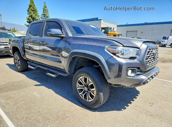 3TMCZ5AN2MM406987 2021 TOYOTA TACOMA Gray Առջևի աջ