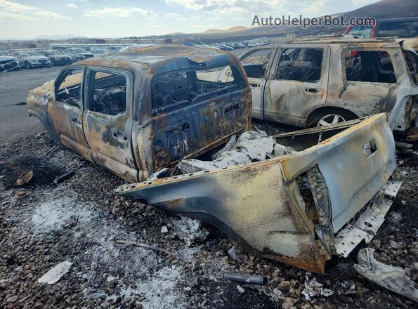 3TMCZ5AN3MM388337 2021 TOYOTA TACOMA Пожар Задняя левая четверть