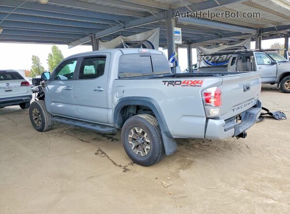 3TMCZ5AN3MM408179 2021 TOYOTA TACOMA Gray უკანა მარცხენა