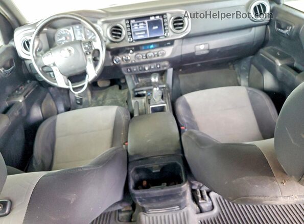 3TMCZ5AN3MM408179 2021 TOYOTA TACOMA Gray წინა პანელის ხედი