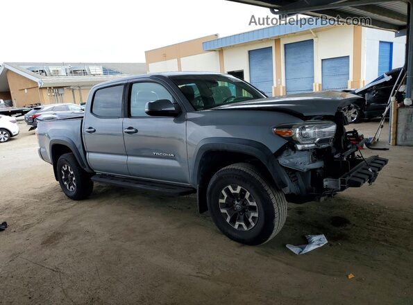 3TMCZ5AN3MM408179 2021 TOYOTA TACOMA Gray წინა მარჯვენა