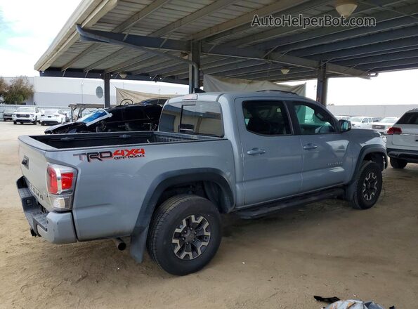 3TMCZ5AN3MM408179 2021 TOYOTA TACOMA Gray უკანა მარჯვენა