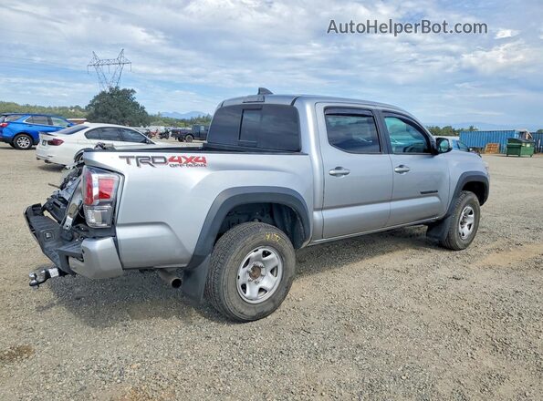 3TMCZ5AN3NM469744 2022 TOYOTA TACOMA Silver Հետևի աջ