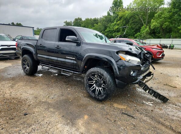 3TMCZ5AN4HM049897 2017 TOYOTA TACOMA Черный Передняя правая четверть
