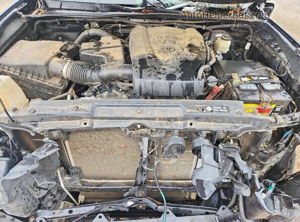 3TMCZ5AN4HM049897 2017 TOYOTA TACOMA Черный Вид задней части салона