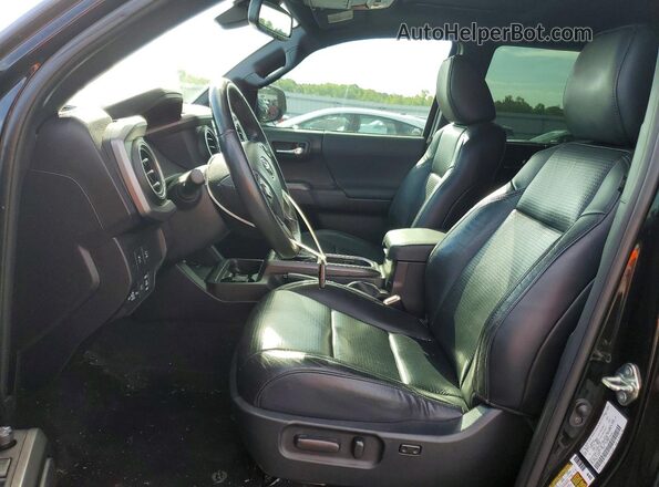 3TMCZ5AN4LM348637 2020 TOYOTA TACOMA Black Вид салону спереду
