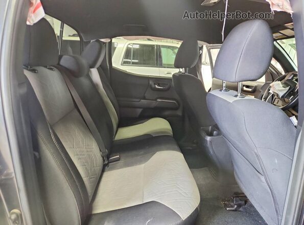 3TMCZ5AN4LM362893 2020 TOYOTA TACOMA Gray Vista de los asientos traseros