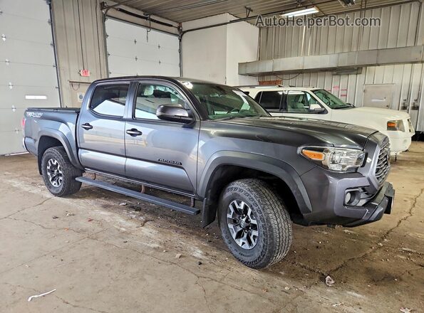 3TMCZ5AN4LM362893 2020 TOYOTA TACOMA Gray Delantero derecho