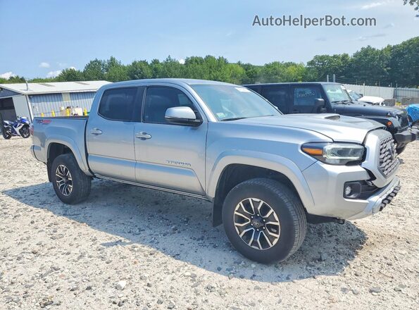 3TMCZ5AN4PM651441 2023 TOYOTA TACOMA Серебряный Передняя правая четверть
