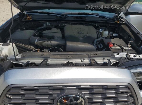 3TMCZ5AN4PM651441 2023 TOYOTA TACOMA Серебряный Вид задней части салона