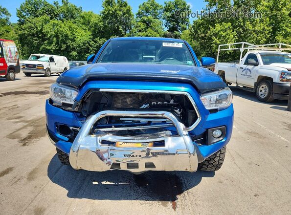3TMCZ5AN5HM081144 2017 TOYOTA TACOMA Blue Vista frontal