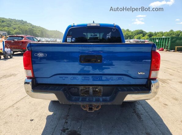 3TMCZ5AN5HM081144 2017 TOYOTA TACOMA Blue Vista trasera