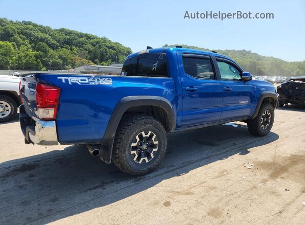3TMCZ5AN5HM081144 2017 TOYOTA TACOMA Blue Trasero derecho