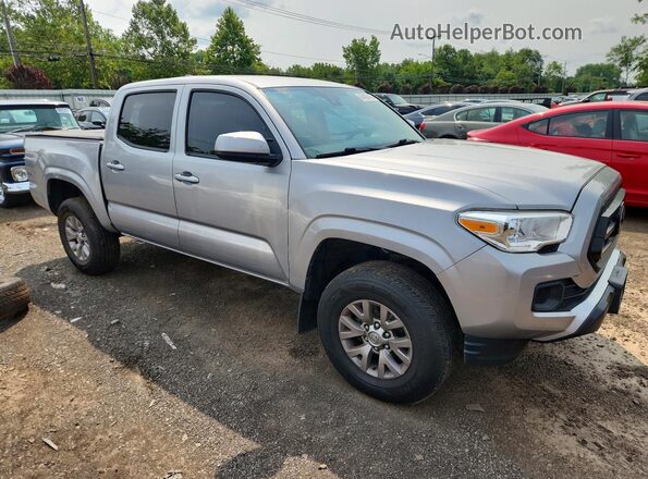 3TMCZ5AN5LM336478 2020 TOYOTA TACOMA Silver Передня права чверть