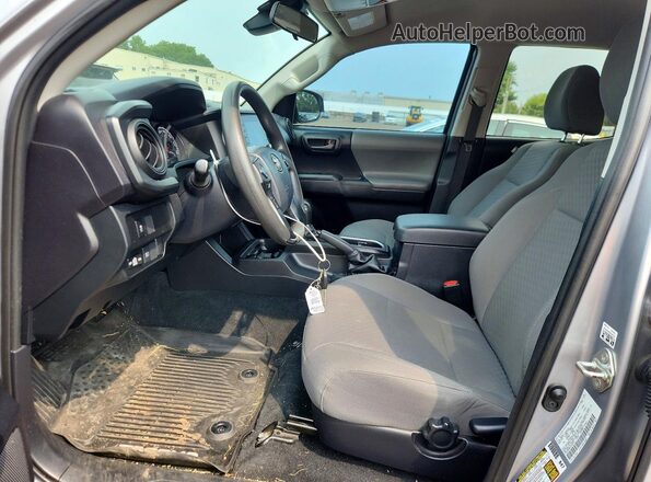 3TMCZ5AN5LM336478 2020 TOYOTA TACOMA Silver Вид салону спереду