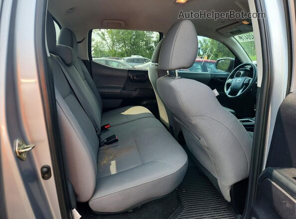 3TMCZ5AN5LM336478 2020 TOYOTA TACOMA Silver Вид задніх сидінь