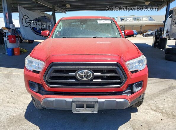 3TMCZ5AN5LM354026 2020 TOYOTA TACOMA Красный Вид спереди