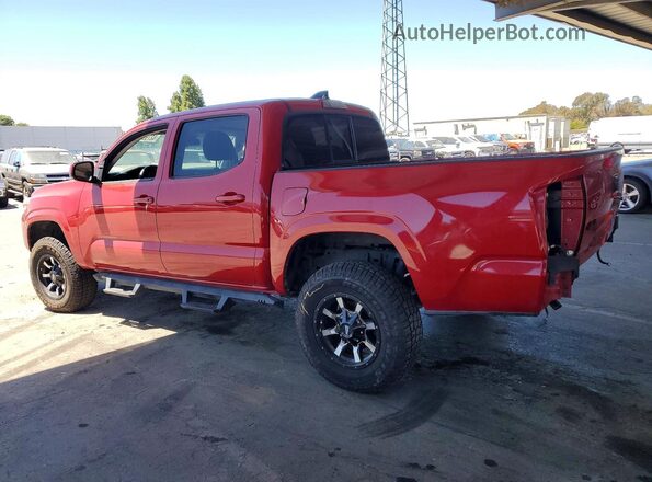 3TMCZ5AN5LM354026 2020 TOYOTA TACOMA Красный Задняя левая четверть