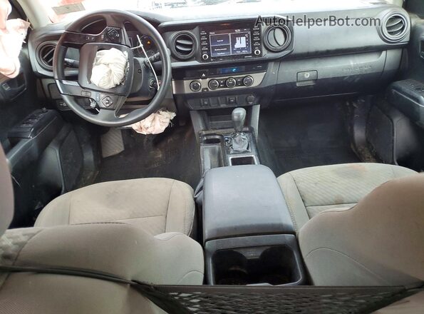 3TMCZ5AN5MM447226 2021 TOYOTA TACOMA Красный Вид панели приборов