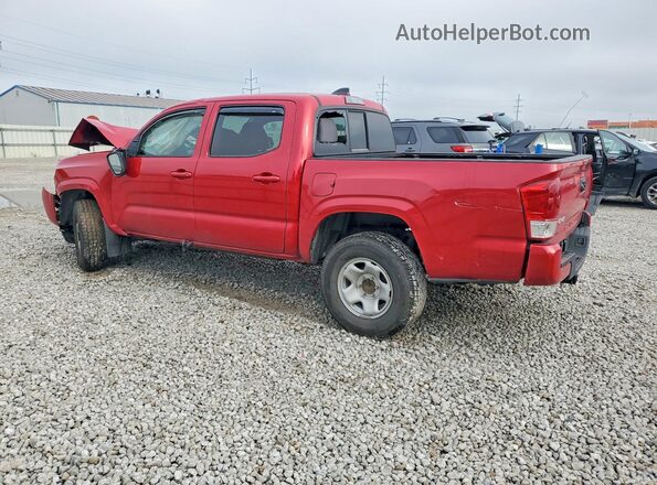 3TMCZ5AN5MM447226 2021 TOYOTA TACOMA Красный Задняя левая четверть
