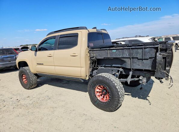3TMCZ5AN6LM326963 2020 TOYOTA TACOMA Tan Trasero izquierdo