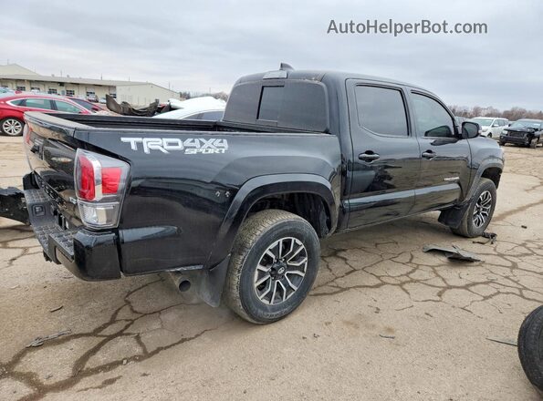 3TMCZ5AN6PM540941 2023 TOYOTA TACOMA Черный Задняя правая четверть