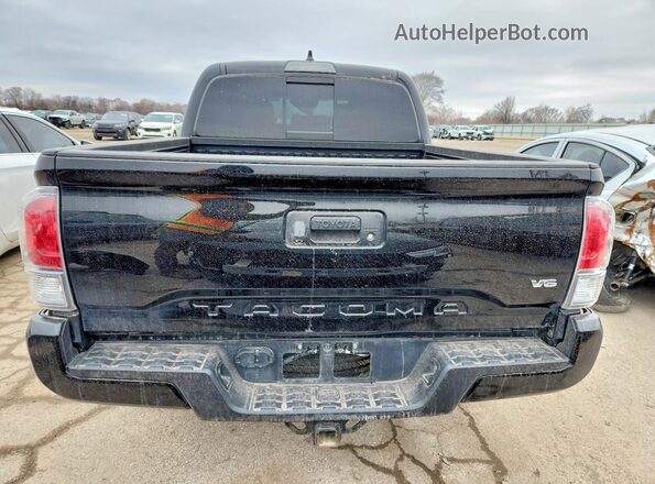 3TMCZ5AN6PM540941 2023 TOYOTA TACOMA Черный Вид сзади