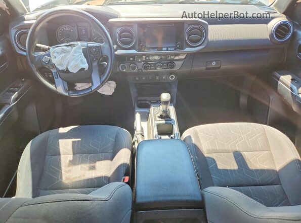 3TMCZ5AN7HM078021 2017 TOYOTA TACOMA Silver Dashboard view