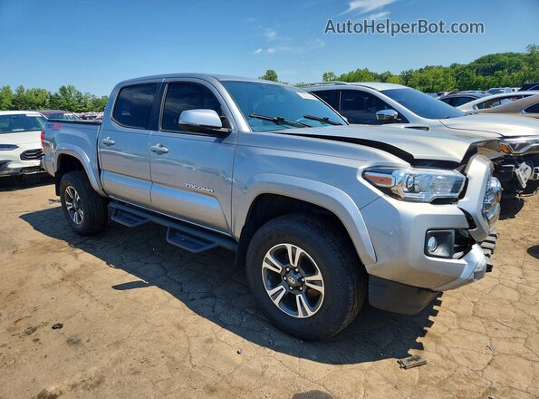 3TMCZ5AN7HM078021 2017 TOYOTA TACOMA Silver Front right