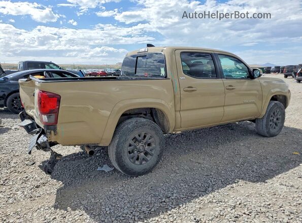 3TMCZ5AN7LM303840 2020 TOYOTA TACOMA Tan Հետևի աջ