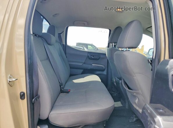 3TMCZ5AN7LM303840 2020 TOYOTA TACOMA Tan Հետևի նստատեղերի տեսք
